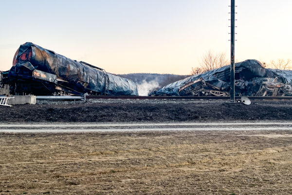 Ilustrační obrázek článku 'Report on the accident involving a train carrying benzene in Hustopeče nad Bečvou'